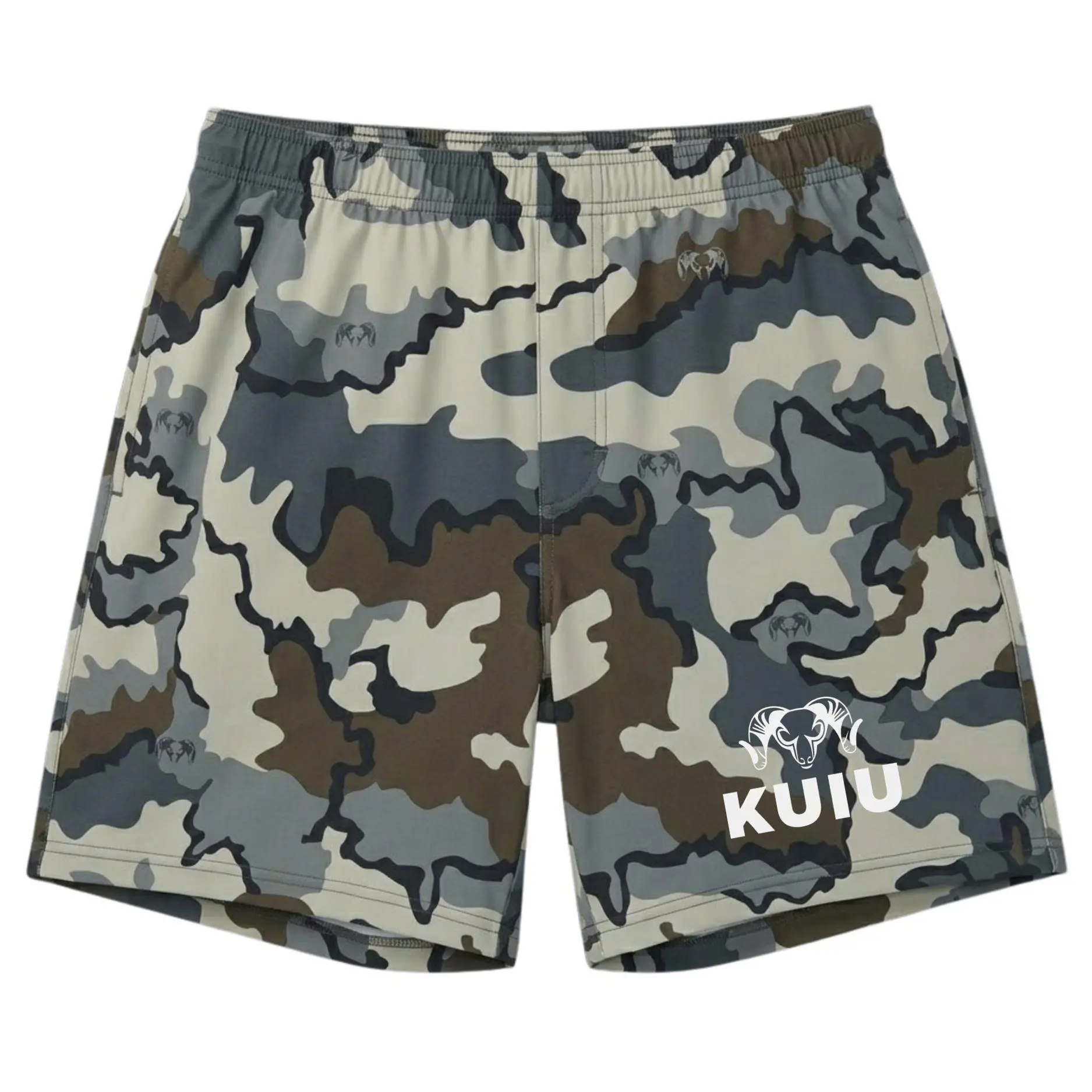 Kuiu Gila LS Vias Trunks Short Men, Camouflage Shorts for Men & Women, Comfortable and Stylish with Adjustable Waist, Perfect for Outdoor Activities & Casual Wear