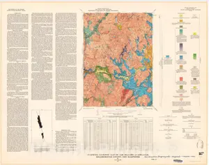 Milford Quadrangle, New Hampshire - Surficial Geologic Map, 1970