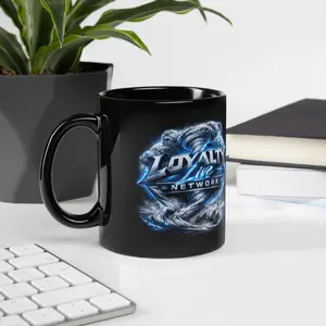 Black Glossy Mug
