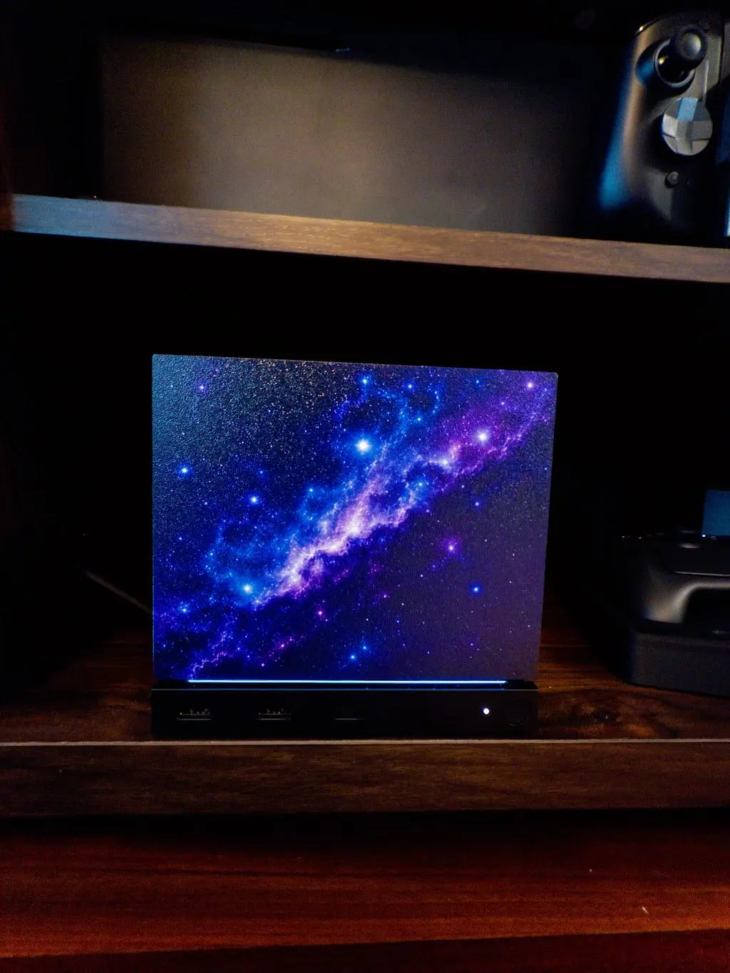 Galaxy Nebula Steam Machine Faceplate