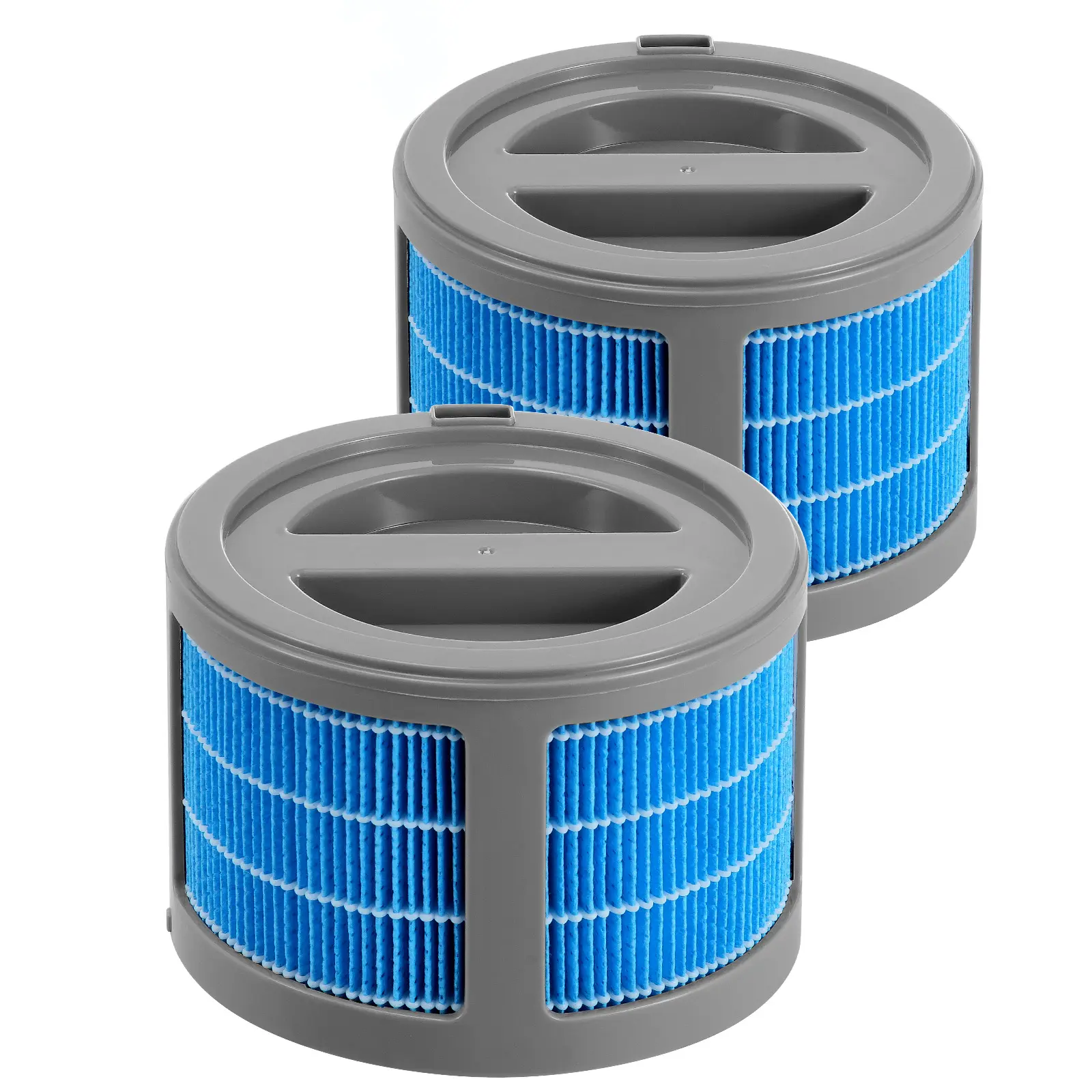 VEVOR Evaporative Humidifier Replacement Filter 2-Pack with Pre-Filter Mesh Core, Compatible with VEVOR 10L(2.64G) Model BZT-242, Rapid Filtration, Convenient Annual Replacement, Easy Installation, Dust Removal Household Accessory for Allergy Sufferers