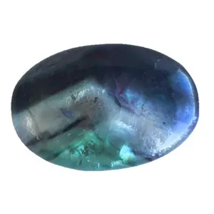 Fluorite Palm Stone Crystal Meditation Focus