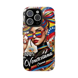 Tough Phone Cases, venezuela, venezolana, 100% chama Protection Rubber Tablet Computer Resistance Wireless Casing
