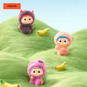 Heyone OZAI Furry Animals Shelter Series Mystery Box Blind Box Cute Figurines Art Toy Birthday Gifts Random Surprise Set Figurines Figurine Dolls Toyset Whimsical Figurines Girl Gift