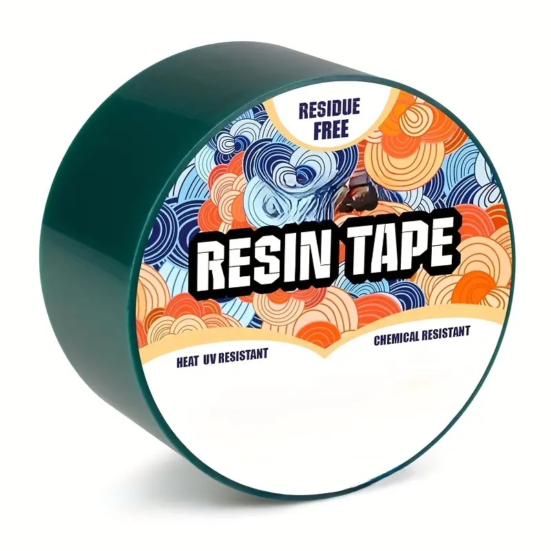 YITAP Epoxy Resin Molding Release Tape, heat-resistant and durable, easy-to-peel off bottom release tape, suitable for DIY projects and handicrafts, Chemical resistant, UV Resistant