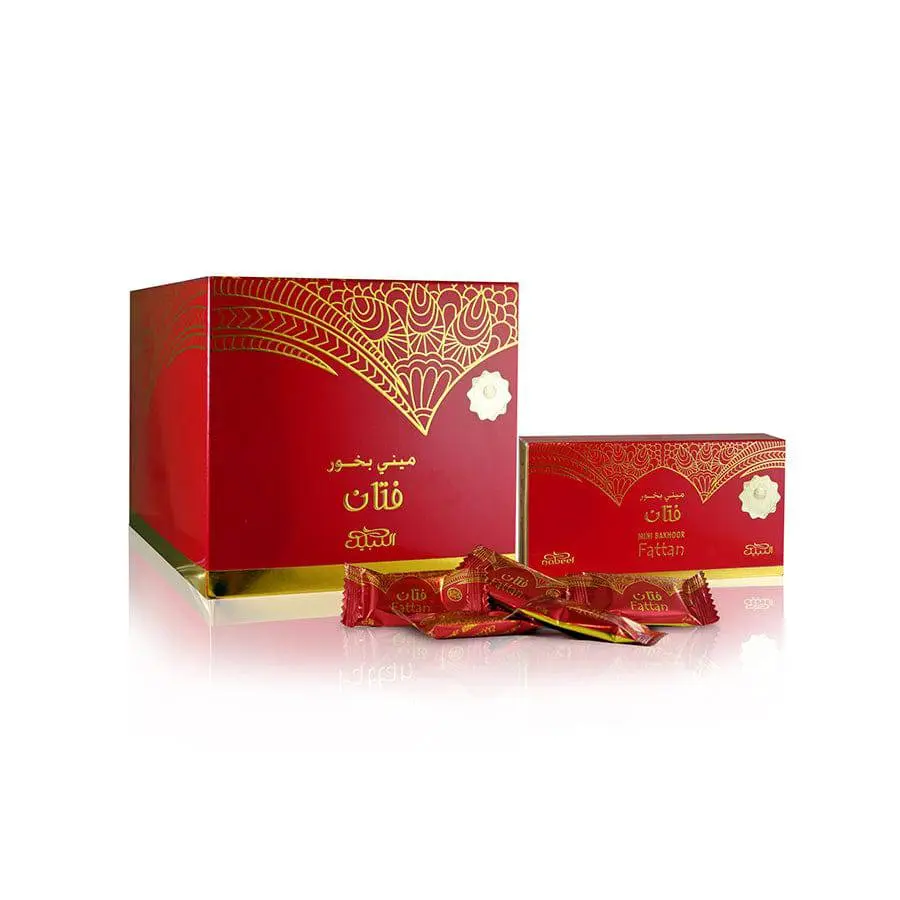 Fattan Mini Bakhoor - 3GMS x 12pieces by Nabeel