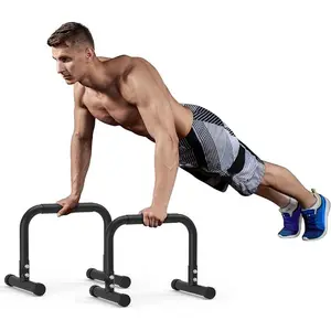 Dip Station Functional Heavy Duty Dip Stands Fitness Workout Dip Bar Station Stabilizer Parallette Push Up Stand