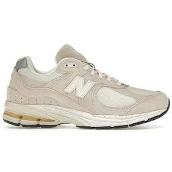 New Balance 2002R Off White Sneakers Unisex Low Top Athletic Running Shoes Lightweight Cushioned Footwear Breathable Mesh Upper Lace-Up Design Responsive Comfort Durable Rubber Sole Retro Lifestyle Streetwear Fashion Everyday Sneakers