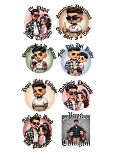 Dad DTF gagnsheet Dad DTF gagnsheet