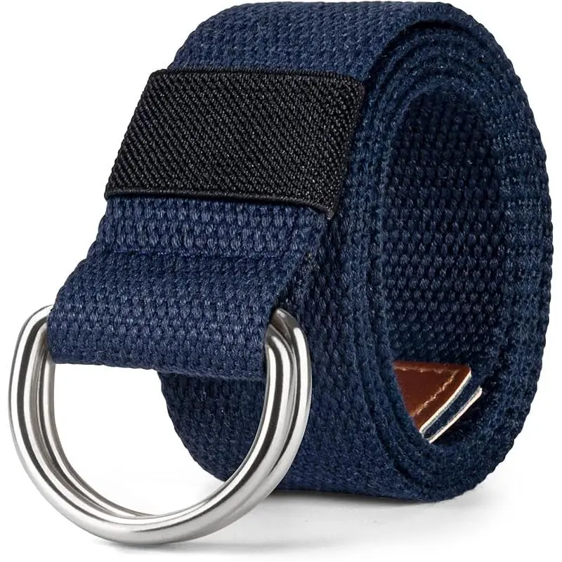 Silver Buckle+dark Blue