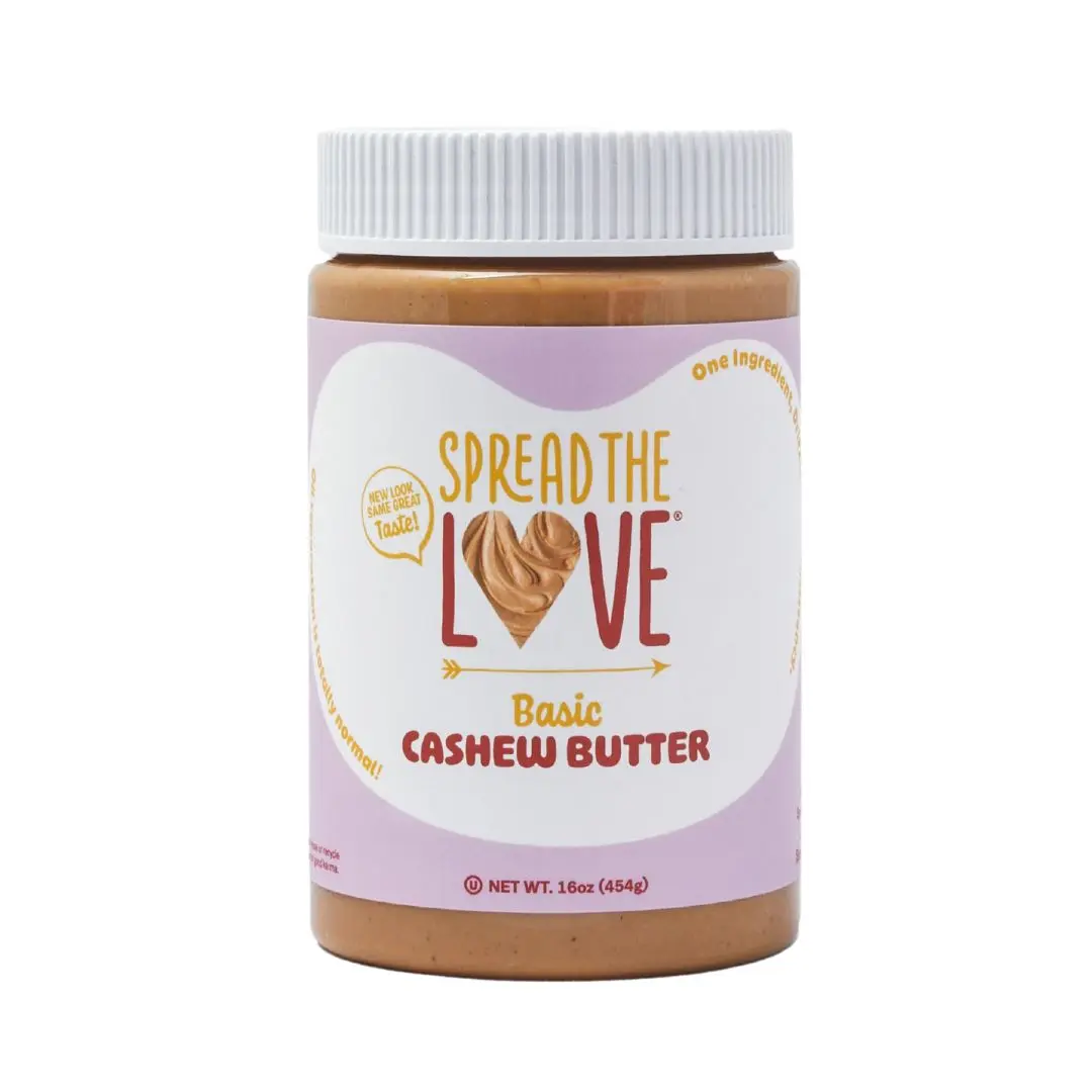 Spread The Love Basic Cashew Butter - 16 Ounces Spread The Love Basic Cashew Butter - 16 Ounces