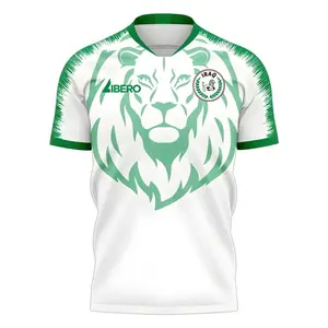 Iraq 2025-2026 Away Concept Football Kit (Libero) Football Jersey Shirt, Unisex Fan Edition