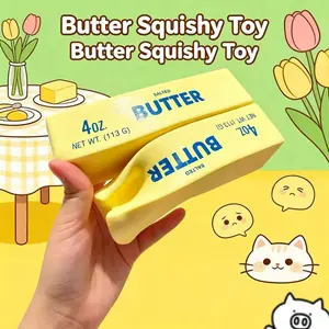 Cream Stick Butter Squishy Toy Fragrant Soft Stress Relief Fidget Toy Perfect Holiday Gift
