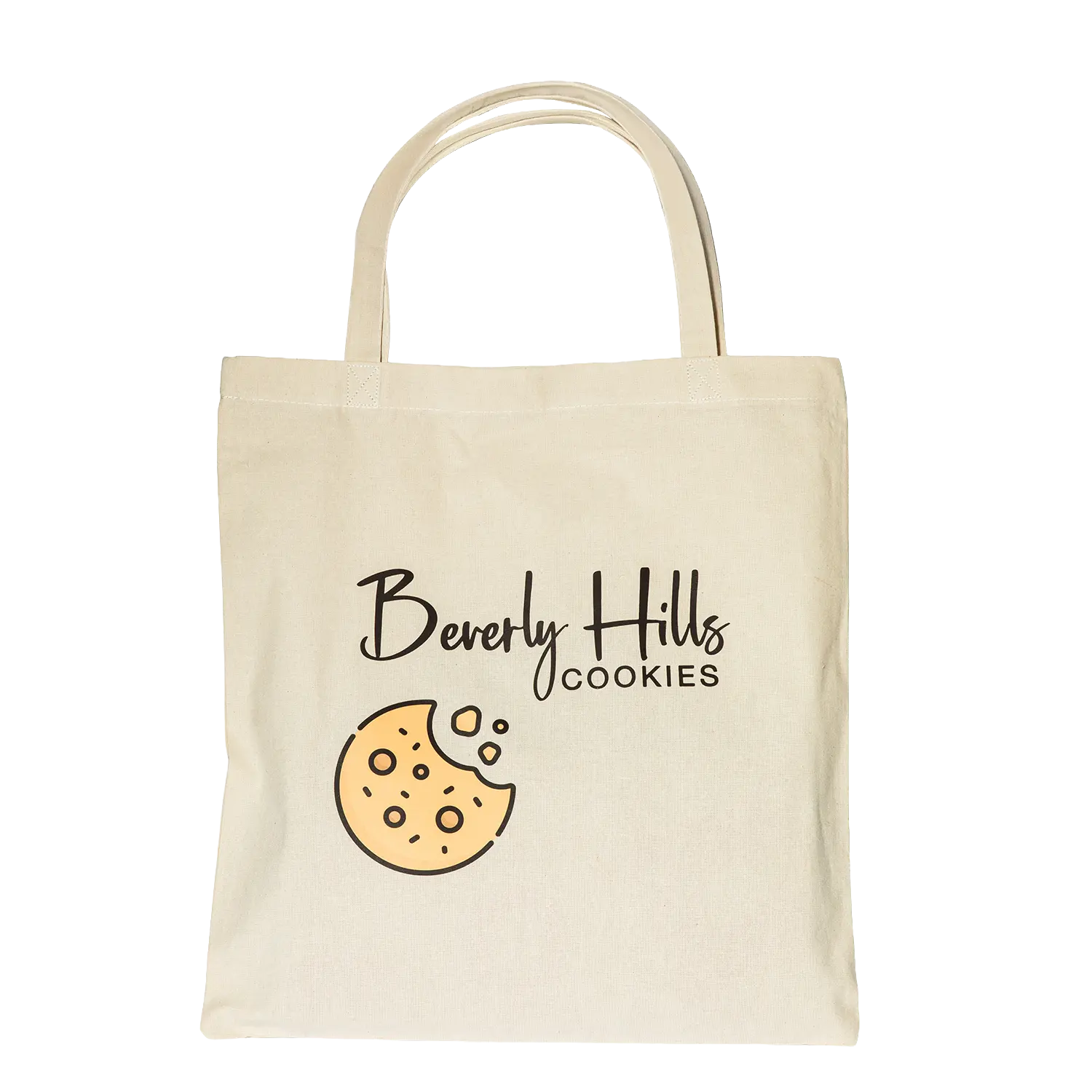 Casual Graphic Cotton Tote Bag for Women, Lightweight Canvas Carryall with Cookie Print for Everyday Use and Errands, Cookie Graphic, Reppping Bhc