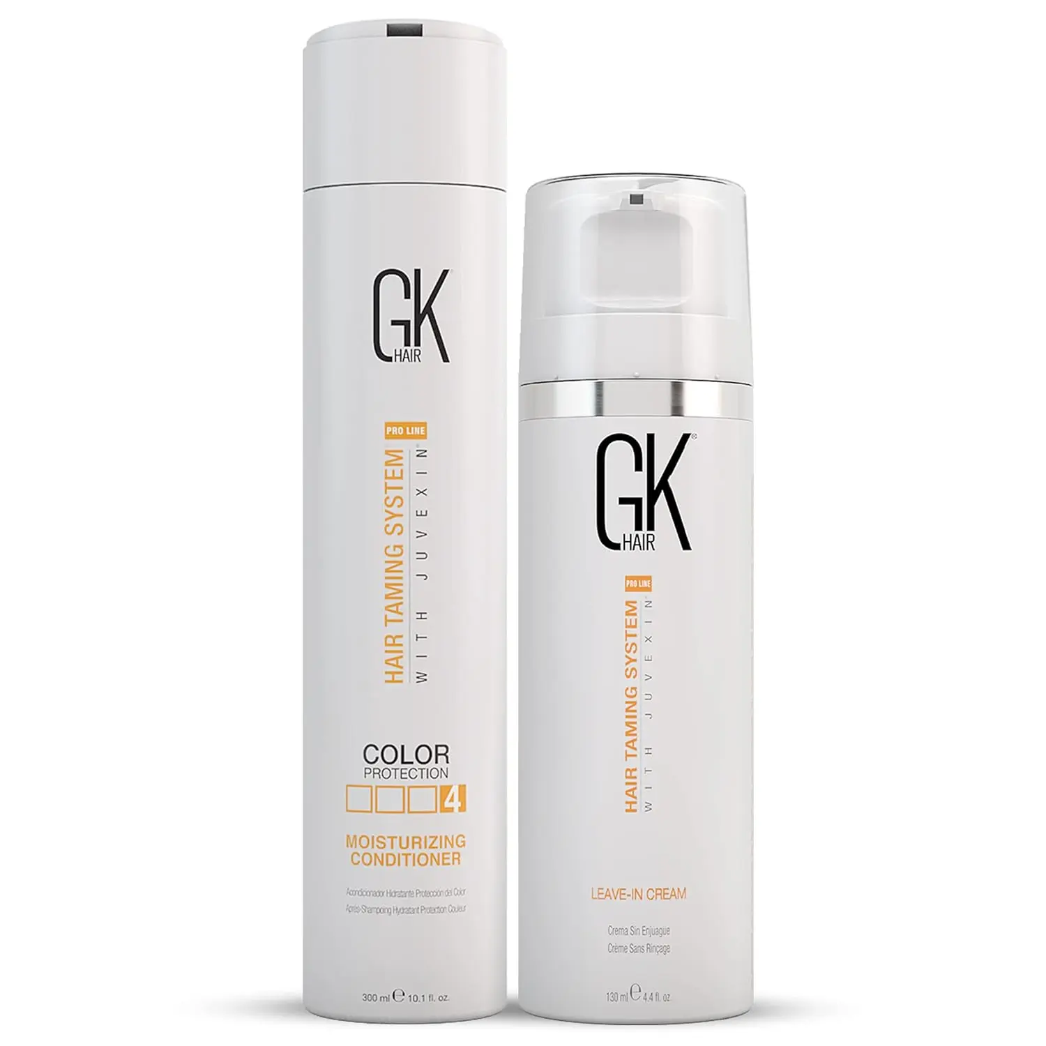Global Keratin GK HAIR Hydrating Conditioner 300ml I Leave in Cream Conditioner 130ml