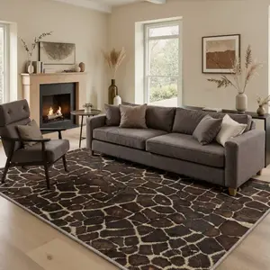 【Summervibes】GENIMO Floor Rug – Machine Washable, Pet Friendly, Soft, Non-Slip Area Carpet, Perfect for Living Room, Bedroom, Kitchen, Hallway, Stylish Home Decor ,ARN1990-MARBLE