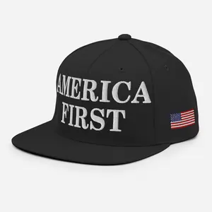 America First Hat Adjustable Snapback, Embroidered Hat, Conservative Hat, USA Hat, Republican Hat, 1776 Hat, America Hat, Republican Gift