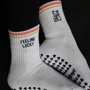 Feeling Lucky Grip Socks