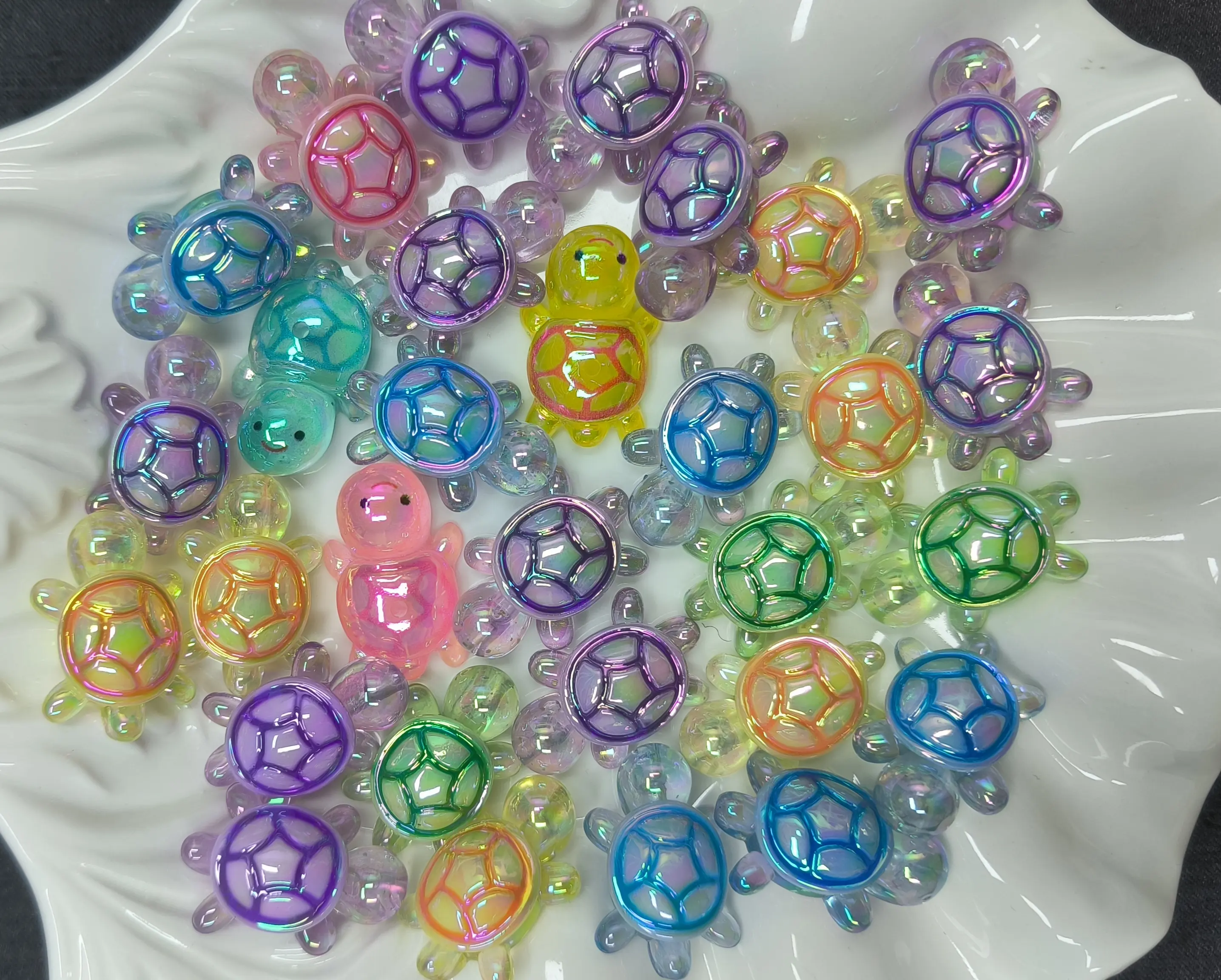 Ltty(14534)gc.Ltty-T16-Turtle Beads for Pen or Phone Chain