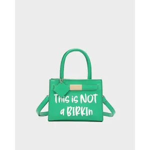 This is Not a Birkin Mini Tote in Green