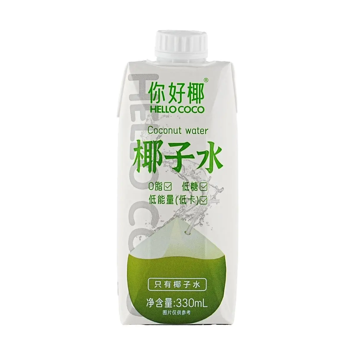 HELLO COCO 100% Pure Coconut Water, 330ml Can - Low Sugar, Low Calorie, 0 Fat, Natural Hydration Drink HELLO COCO 100% Pure Coconut Water, 330ml Can - Low Sugar, Low Calorie, 0 Fat, Natural Hydration Drink