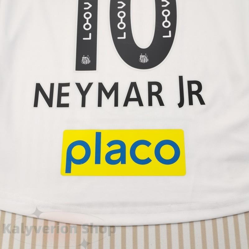 2425 Home White No 10 Neymar Jr Vintage Soccer Jersey Barclays Premier League