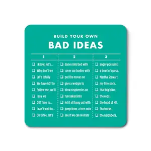 Bad Ideas Fridge Magnet - Build Your Own Bad Ideas