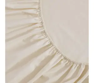 Martha Stewart Skylands Beige Cotton King Sheet Set