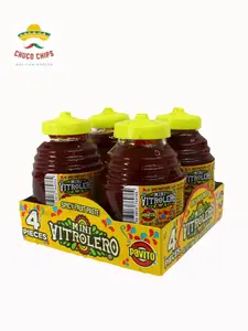 Mini Vitrolero de Tamarindo . 4 barrilitos. Dulce sabor Tamarindo. Cont.Net. 520 grams