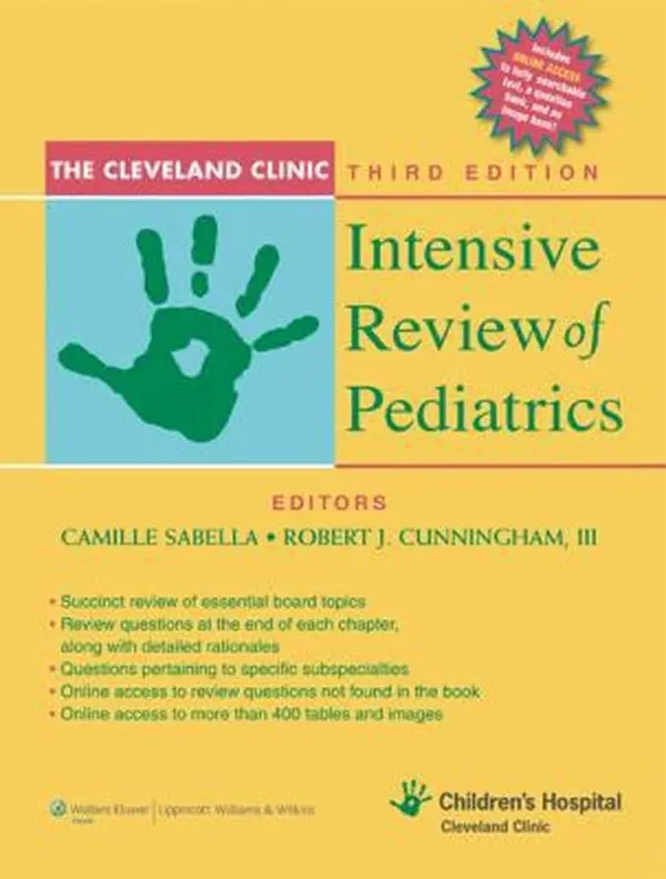 USED Book - The Cleveland Clinic Intensive Review of Pediatrics by Sabella MD, Camille (Paperback) - english