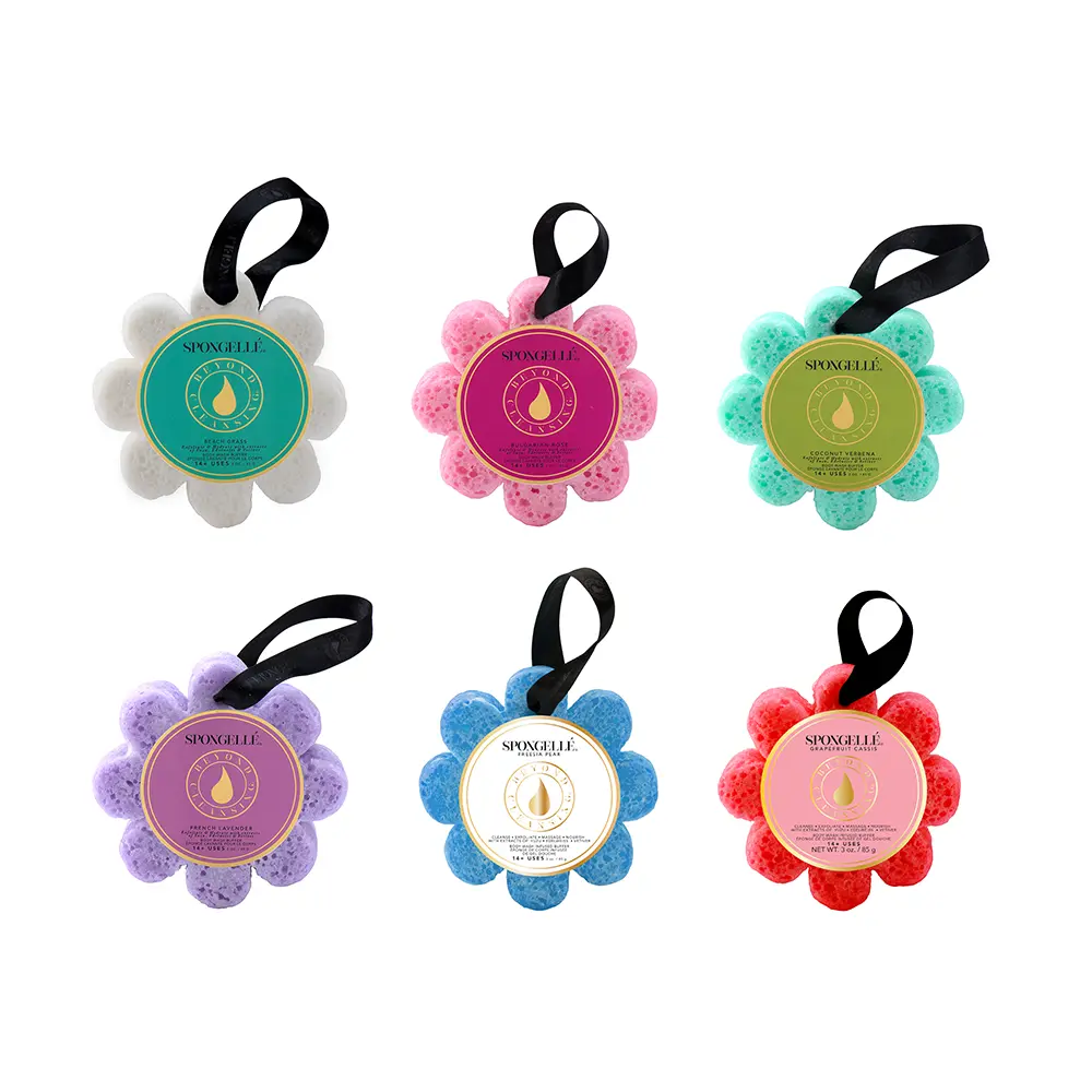 Wild Flower Body Wash Infused Buffers Assorted Pack Wild Flower Body Wash Infused Buffers Assorted Pack