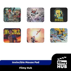 Invincible Mouse Pad - 25 x 30 cm Mouse Pad - Comic Mouse Pad - Best Gift For Family And Friends - Desk Decor