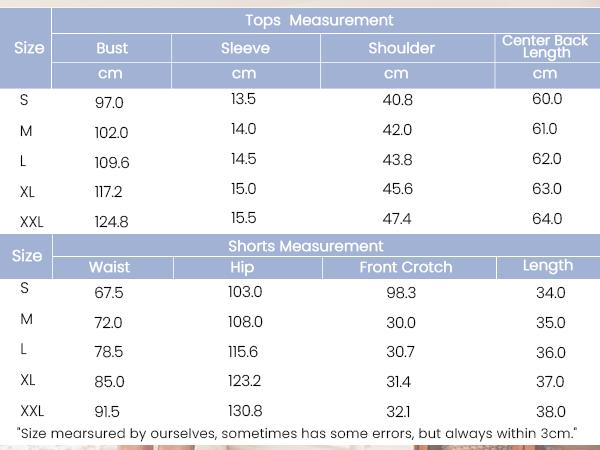 EKOUAER Women's Breathable Comfort Cute Set Ruffle Sleeves  V Neck Comfy 2 Pack Set with Pockets S-XXL