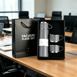 4pcs Set 304 Stainless Steel Insulated Travel Mugs, Leak-Proof Lid, Ideal for Hot/cold Drinks, Camping, Office, Christmas Gift