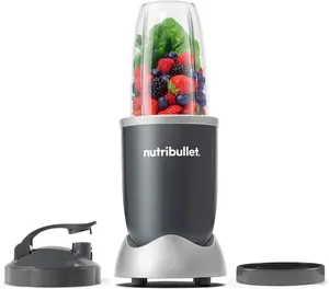 Nutribullet Personal Blender, Shakes, Smoothies, Food Prep, and Frozen Blending, 24 Ounces, 600 Watt, Dark Gray, NBR-0601WM