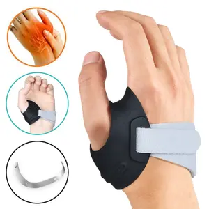 CMC Joint Thumb Brace - CMC Joint Pain Relief and Support, Osteoarthritis, Tendonitis, Arthritis, Comfortable, Waterproof & Adjustable for Arthritis，CMC Joint Thumb Arthritis Brace for Women Men，Includes Cozy Liner & Extra Strap,