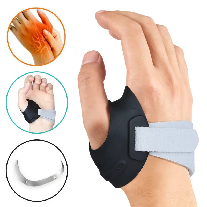 CMC Joint Thumb Brace - CMC Joint Pain Relief and Support, Osteoarthritis, Tendonitis, Arthritis, Comfortable, Waterproof & Adjustable for Arthritis，CMC Joint Thumb Arthritis Brace for Women Men，Includes Cozy Liner & Extra Strap,