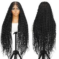 Square Full Lace Braided Wig