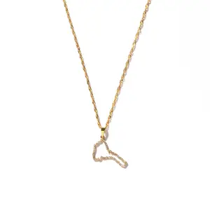 The Eritrean Map Pendant