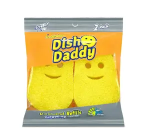 Scrub Daddy Dish Daddy Dishwand Refill, 2 Count Sponge Refill