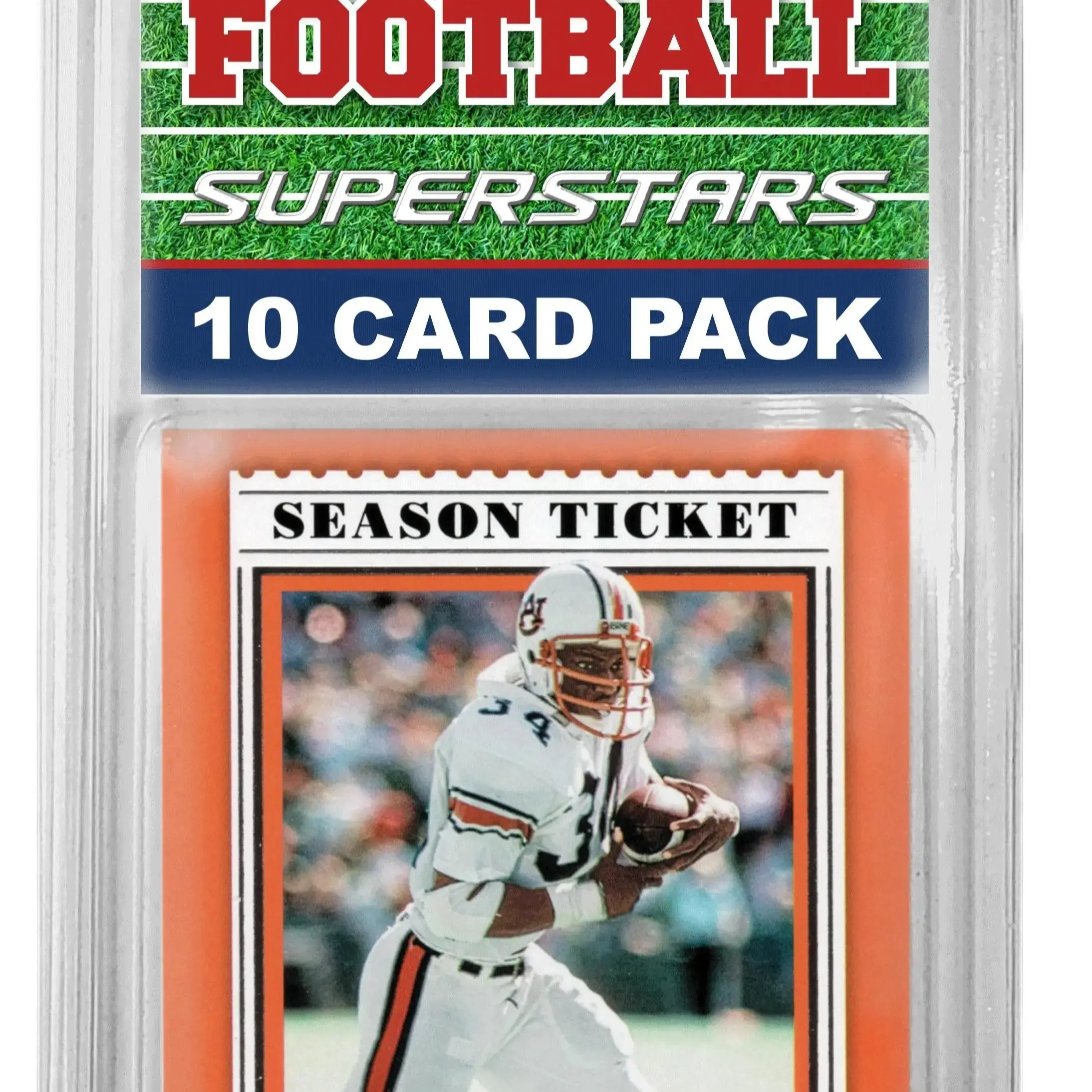 3Bros - 10-Card Auburn Tigers College Football Superstars Kit