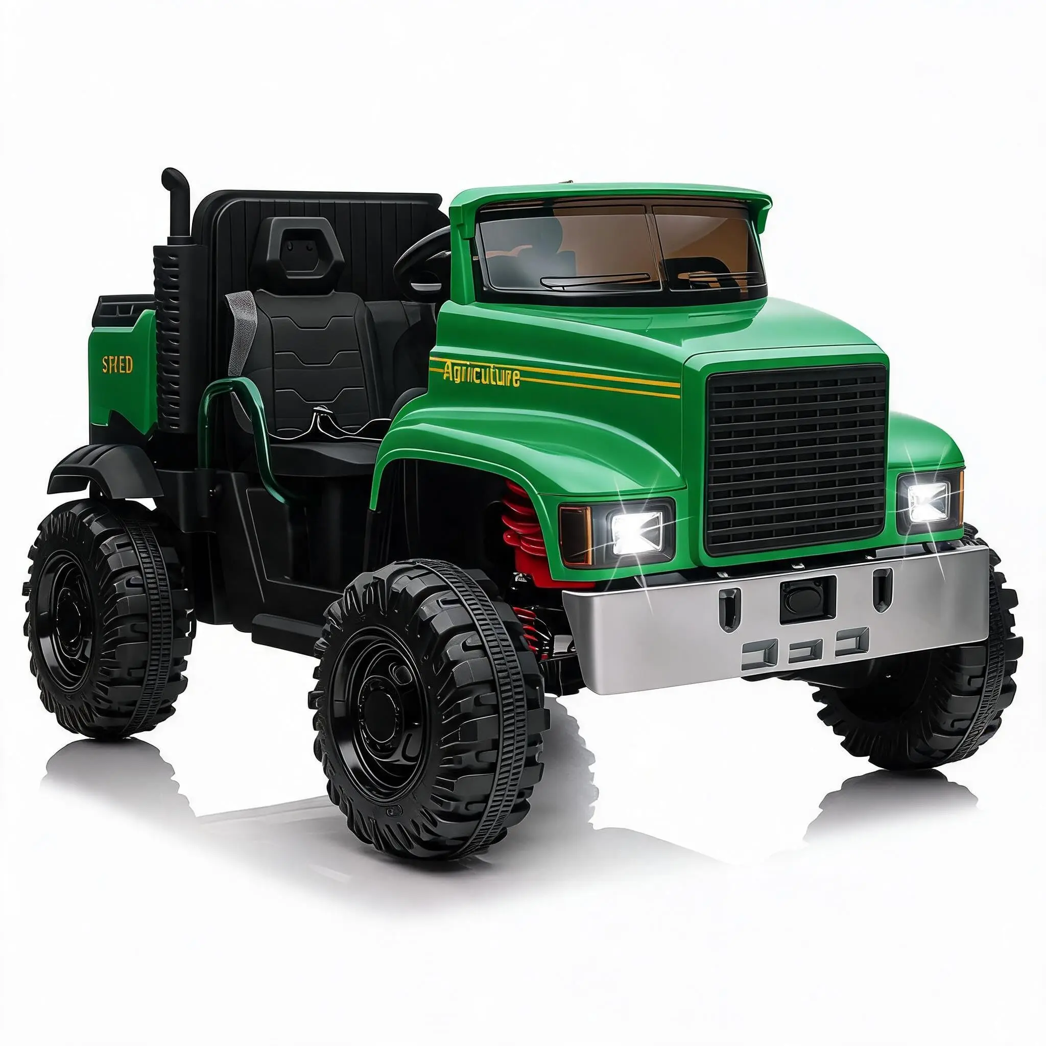 Garvee 24V 2-Seater Ride-On UTV with 4WD and Four 200W Motors for Powerful Off-Road Fun and Adventure