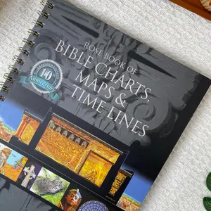 Rose Bible Study Notebook 10th Anniversary Edition with 200 Full-Color Resources 30 New Pages 6 Key Topics Updated Content Easy-to-Use Format Rose Book of Bible Charts Maps & Timeline Manila Accordion File Organizer