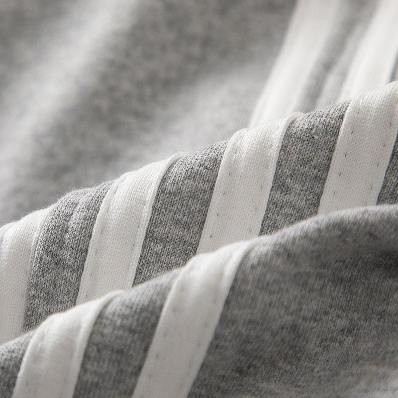 Hip-Hop Style Wide-Leg Plaid Patchwork Sweatpants Super Loose Casual Sweatpants Side Three Stripes Wide-Leg Straight-Leg Pants Street Fashion Sweatpants