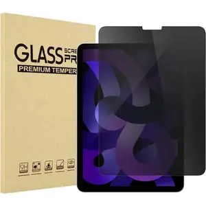 1 Pack for iPad Air 5th 2022/ Air 4th 2020/ iPad Pro 11 4th 2022/ 3rd 2021/ 2nd 2020/ 1st 2018 Privacy Screen Protector, Anti-Spy Tempered Glass for 10.9 iPad Air 5 4 / iPad Pro 11" 4 3 2 1