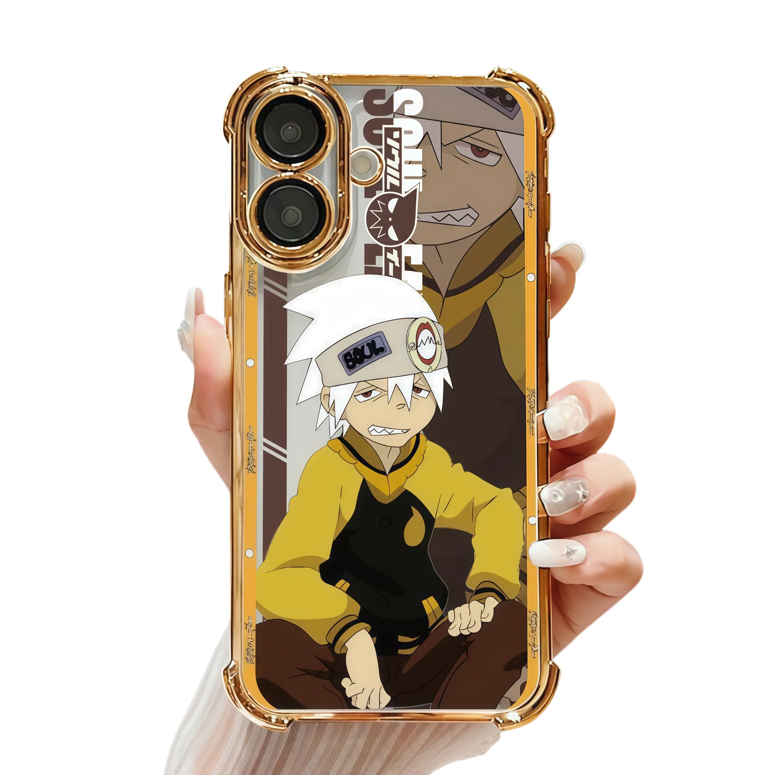 S0ul Eater Phone Case Evans Crona Maka Albam Black Star Tsubaki Death the Kid Manga Anime, Anime Vintage Special Cover Phone Case For iPhone 17 16 15 14 13 12 11 PRO PLUS MAX Phone Case  #YGSJDSE20 Smartphone Cellphone