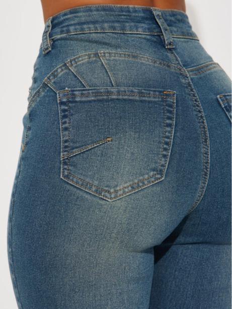 Tall Tucson Booty Lifting Stretch Bootcut Jeans - Dark Wash