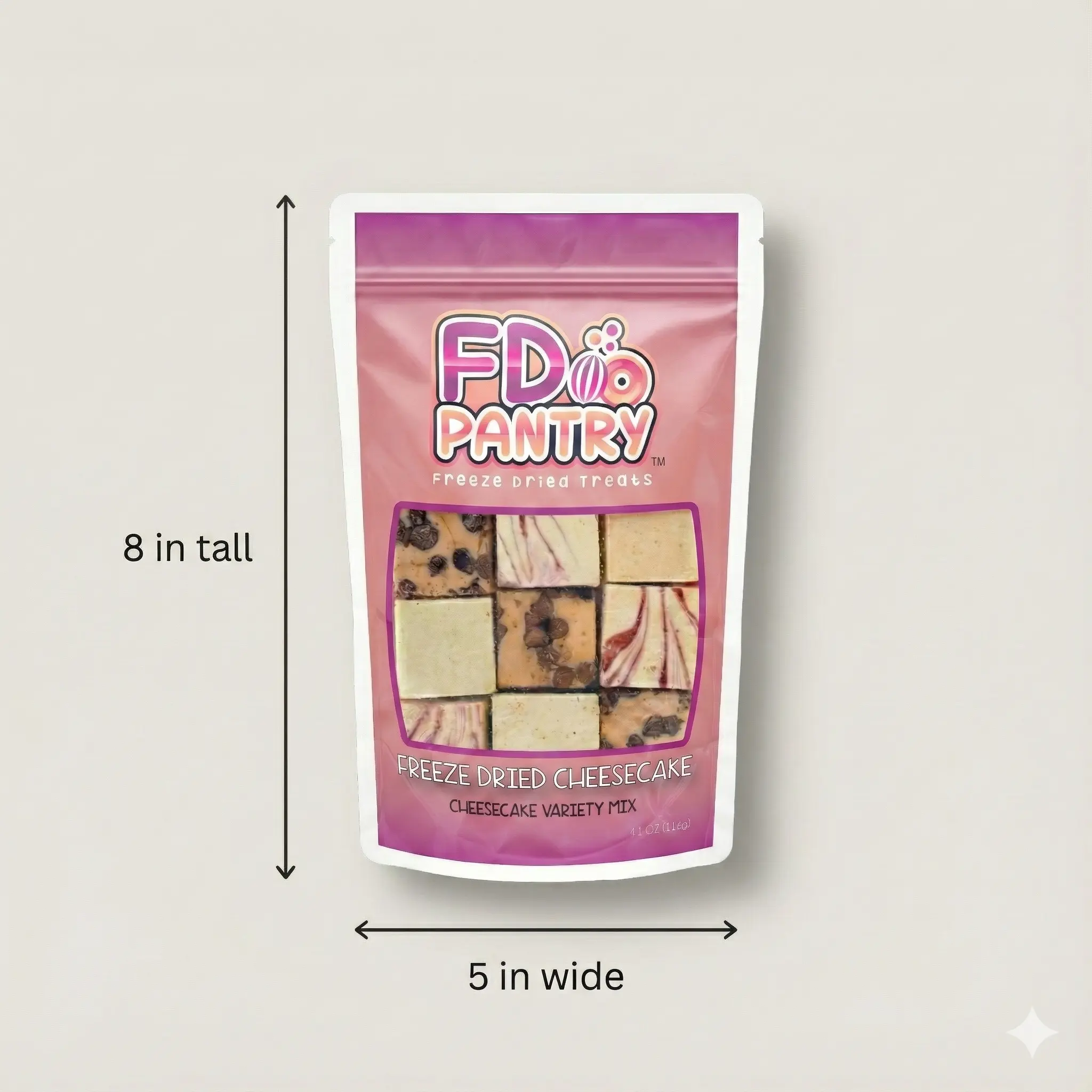 FD Pantry Freeze Dried Cheesecake Bites - Mix New York Caramel