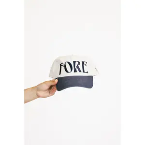 Fore Hat - White/Indigo