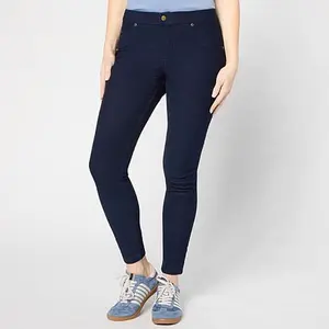 Hue Fleece-Lined Denim Legging